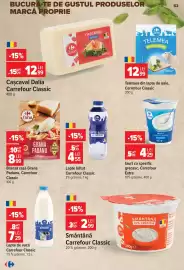 Catalog Carrefour Pagină 52: Smântână Carrefour Classic €2,99, Iaurt cu specific grecesc €4,29