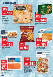 Catalog Carrefour Pagină 54: Pizza Feliciana Dr. Oetker €10,49, Rusty cartofi pai ondulați €9,99