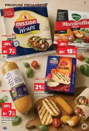 Catalog Carrefour Pagină 6: Hochland brânză halloumi €21,59, Mission wraps €7,89