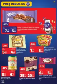 Catalog Carrefour Pagină 61: Casa Boromir cozonac €4,39, Pim's biscuiti €5,19