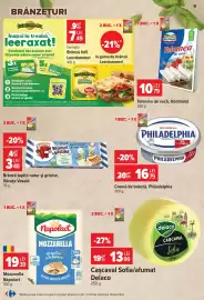 Catalog Carrefour Pagină 9: Cremă de brânză, Philadelphia €16,75, Cașcaval Sofia €13,99