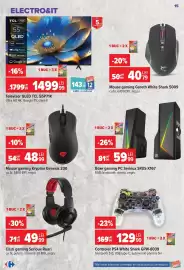 Catalog Carrefour Pagină 15: White Shark controler ps4 €129,99, Gareth White Shark 5009 mouse gaming €40,79