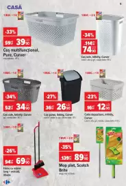 Catalog Carrefour Pagină 5: Infinity Curver cutie depozitare €12,90, Casă coș multifuncțional €39,90
