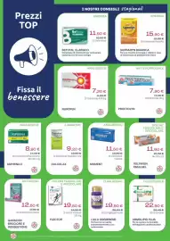 Volantino BENU Farma Pagina 2: Voltaren Emulgel €11,90, Laila Dormibene €19,90