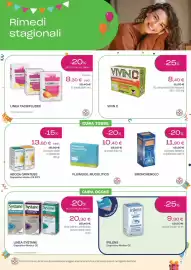 Volantino BENU Farma Pagina 7: Linea Tachifludec €8,30, Irilens Gocce Oculari €9,30