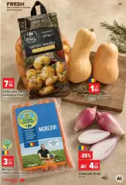 Catalog Carrefour Market Pagină 21: Ceapă roșie de apă €4,85, Dovleac plăcintar €1,99
