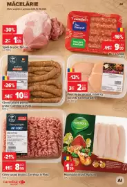 Catalog Carrefour Market Pagină 22: Carrefour market Carne tocată de porc €8,99, Comtim mici porc €9,99
