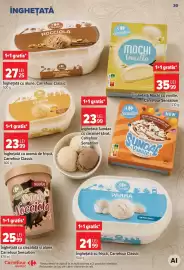 Catalog Carrefour Market Pagină 30: Carrefour Classic Panna €21,99, Carrefour Sensation Saveur Nocciola €25,99