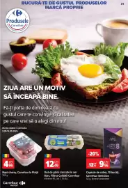 Catalog Carrefour Market Pagină 31: Filiera Calității Carrefour Ouă de găini crescute în aer liber €12,49