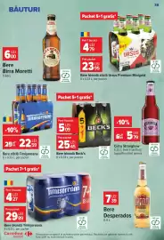 Catalog Carrefour Market Pagină 38: Bere sticlă Timișoreana €22,59, Cidru Strongbow €5,79