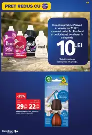 Catalog Carrefour Market Pagină 44: Airwick essential mist €22,49, Perwoll €10,00
