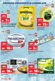 Catalog Carrefour Market Pagină 6: Leerdammer brânză felii original/light €7,49, Bonduelle mazăre verde boabe dulce €14,99