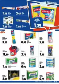 Volantino Compri Meglio Pagina 11: Vileda mop completo €11,80, Vileda ricambio mop €2,78