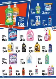 Volantino Compri Meglio Pagina 14: Fiorillo lavatrice €2,35, Fiorillo detersivo capi neri €2,15