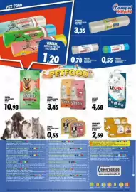 Volantino Compri Meglio Pagina 16: Lechat lettiera €4,68, Simba Cane Manzo/Piselli €0,55