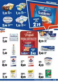 Volantino Compri Meglio Pagina 5: Milk formaggio fresco classico €1,25, Giglio Mascarpone €4,25