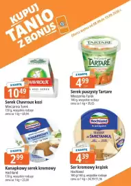 E.Leclerc gazetka Strona 11: Serek puszysty Tartare €4,99, Kanapkowy serek kremowy Hochland €2,99