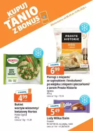 E.Leclerc gazetka Strona 12: Bukiet warzyw wiosenny/kwiatowy Hortex €4,99, Lody Milka/Daim €5,49