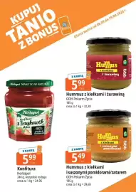 E.Leclerc gazetka Strona 2: Hummus z kiełkami i suszonymi pomidorami/zatarem GOH Pokarm Życia €5,49, Konfitura Herbapol €5,99