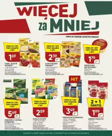 Chata Polska gazetka Strona 10: Nudle ser w ziołach Knorr €2,59, Makaron pióra Podravka €3,49