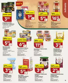 Chata Polska gazetka Strona 15: Sos Pudliszki €5,99, Konserwa Krakus turystyczna €6,99