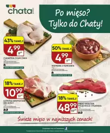 Chata Polska gazetka Strona 20: Łopatka wieprzowa bez kości €10,99, Wątroba z kurczaka €4,99