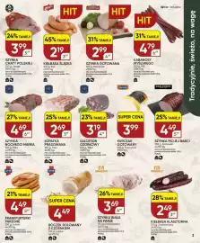 Chata Polska gazetka Strona 3: Kiełbasa śląska Kier €2,19, Frankfurterki parzone Łuków €4,49