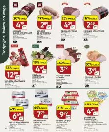 Chata Polska gazetka Strona 4: Schab Sołtysa Sokołów €3,59, Kiełbasa ze świniobicia Madej Wróbel €2,89