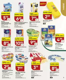 Chata Polska gazetka Strona 5: Śmietanka Łaciata 18% €7,99, Ser Złoty Mazur Mlekpol €2,59
