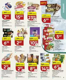 Chata Polska gazetka Strona 9: Lody Jan śmietankowe €15,99, Lody Grześki kanapka klasyczny €2,99