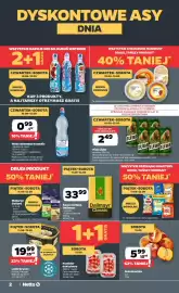 Netto gazetka Strona 2: Lody Grycan €19,99, Woda mineralna Krystalia Muszyna Sport €0,99