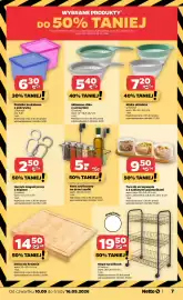 Netto gazetka tydzień 37 Strona 7: Regał na kółkach €19,50, Taca do serwowania z 3 szklanymi pojemnikami €9,50