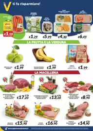 Volantino Supermercati Visotto Pagina 2: Banane premium dole in vassoio €1,99, Polpa di spalla/famiglia di vitello €14,90