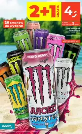 Dealz gazetka tydzień 37 Strona 24: Napój energetyczny Monster Energy €4,00