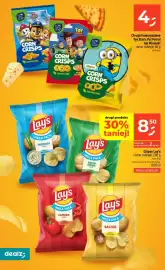 Dealz gazetka tydzień 37 Strona 26: Chipsy Lay's €8,50, Chrupki kukurydziane Toy Story, Psi Patrol lub Minionki €4,00