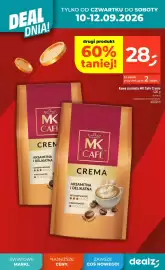 Dealz gazetka tydzień 37 Strona 4: Kawa ziarnista MK Cafe Crema €28,00