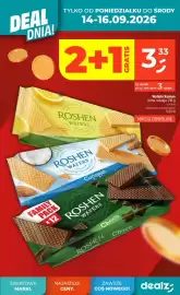 Dealz gazetka tydzień 37 Strona 7: Wafelki Roshen €3,33