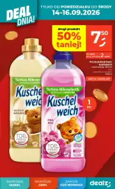 Dealz gazetka tydzień 37 Strona 9: Płyn do płukania tkanin Kuschelweich €7,50