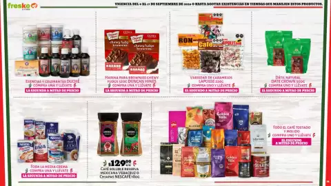 Folleto Fresko Página 14: Nescafé - café soluble reserva mexicana veracruz o chiapas €129,00