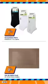 Catalogue Action semaine 37 page 18: FLOOR TILES €5,45, Set de table ovale €1,99
