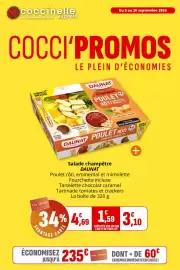 Catalogue Coccinelle Express page 1: DAUNAT Salade champêtre €3,10