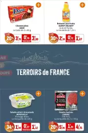 Catalogue Coccinelle Express page 14: SUNNY DELIGHT Boisson aux fruits €1,67, DAIM Cheesecakes €3,00