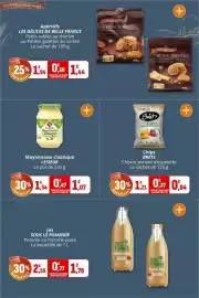 Catalogue Coccinelle Express page 17: Brets Chips €0,84, Lesieur Mayonnaise classique €1,07