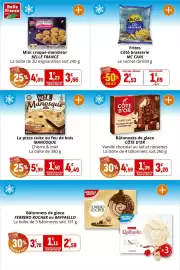 Catalogue Coccinelle Express page 21: Belle France Mini croque-monsieur €3,66, CÔTE D'OR Bâtonnets de glace €3,20