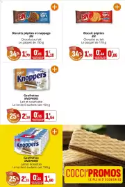 Catalogue Coccinelle Express page 24: Knoppers Gaufrettes €1,60, Knoppers Gaufrettes €1,64