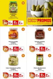 Catalogue Coccinelle Express page 30: FLORELLI Cœurs d'artichauts grillés €2,80, FLORELLI Tomates séchées €2,54
