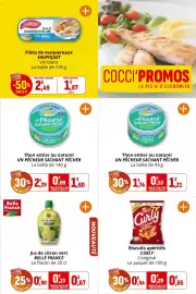 Catalogue Coccinelle Express page 31: Belle France Jus de citron vert €0,67, Vico Curly €0,65