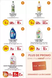 Catalogue Coccinelle Express page 37: MAISON NET Lessive liquide mains et machine €2,69, DILLON Rhum blanc €11,59