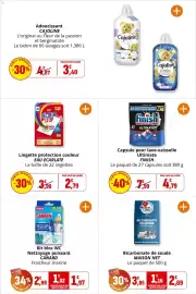 Catalogue Coccinelle Express page 38: CANARD Kit bloc WC €1,97, MAISON NET Bicarbonate de soude €2,69