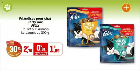 Catalogue Coccinelle Express page 41: Felix Party mix €1,89
